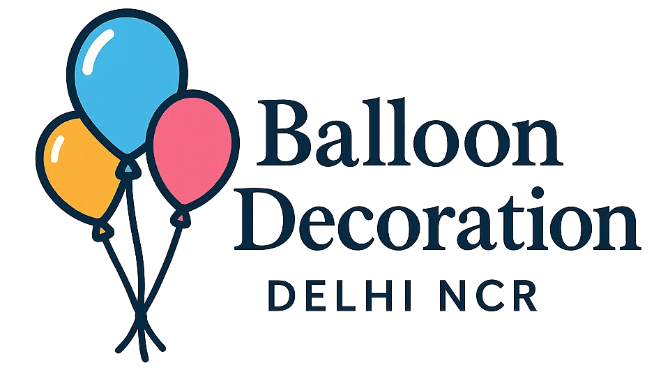 Balloon Decoration Delhi Logo