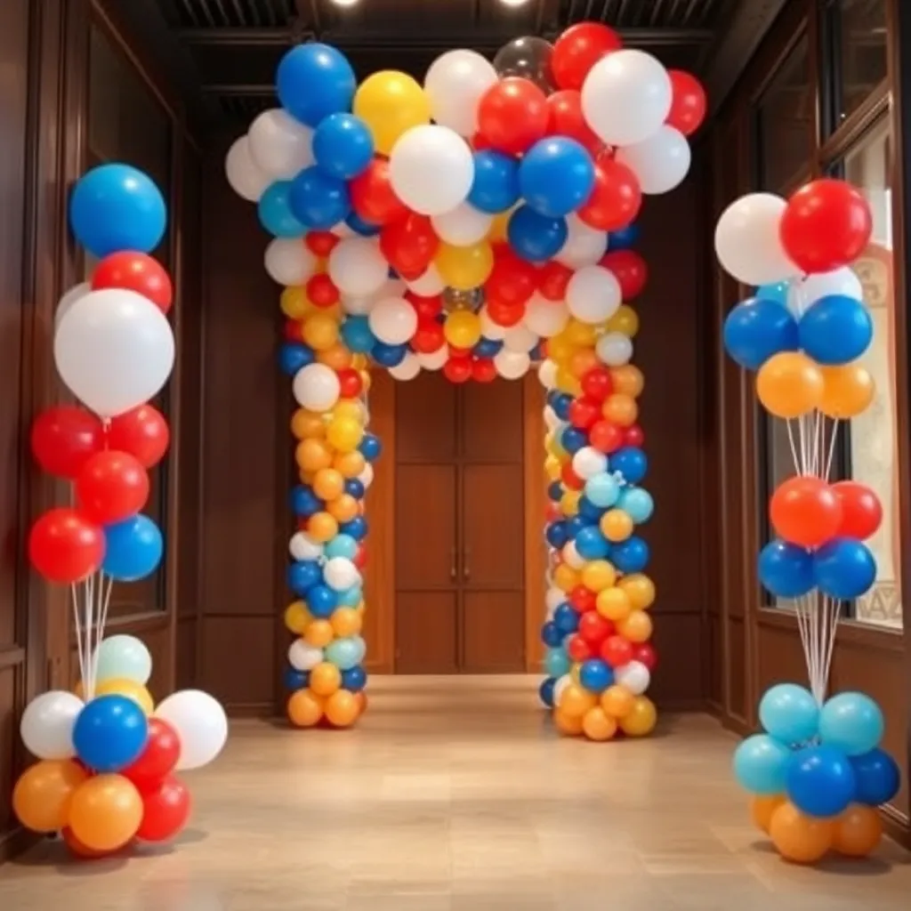 Creative Balloon Decorations for Small Spaces & Home Celebrations