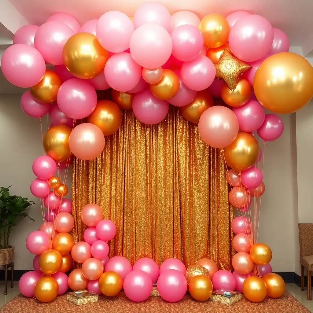 Bollywood-Inspired Balloon Themes
