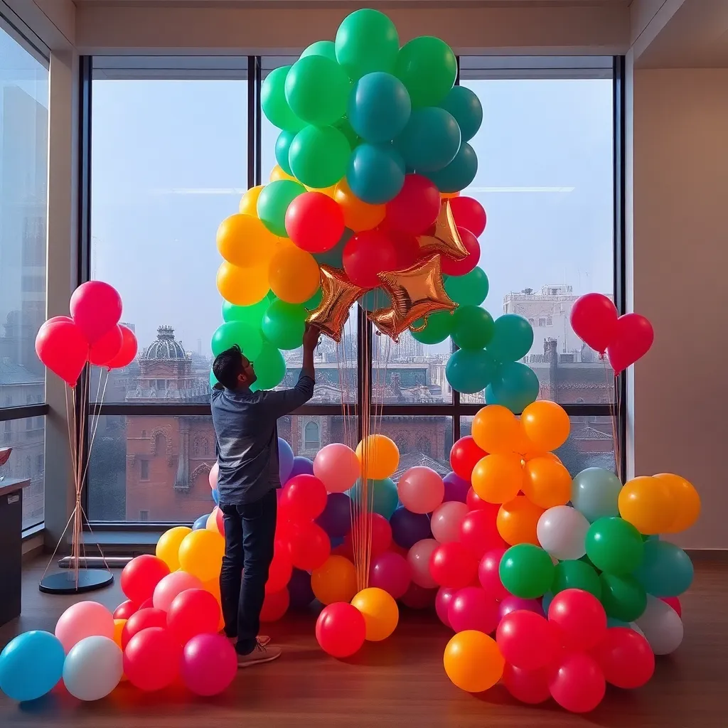 DIY vs. Professional Balloon Decoration in Delhi