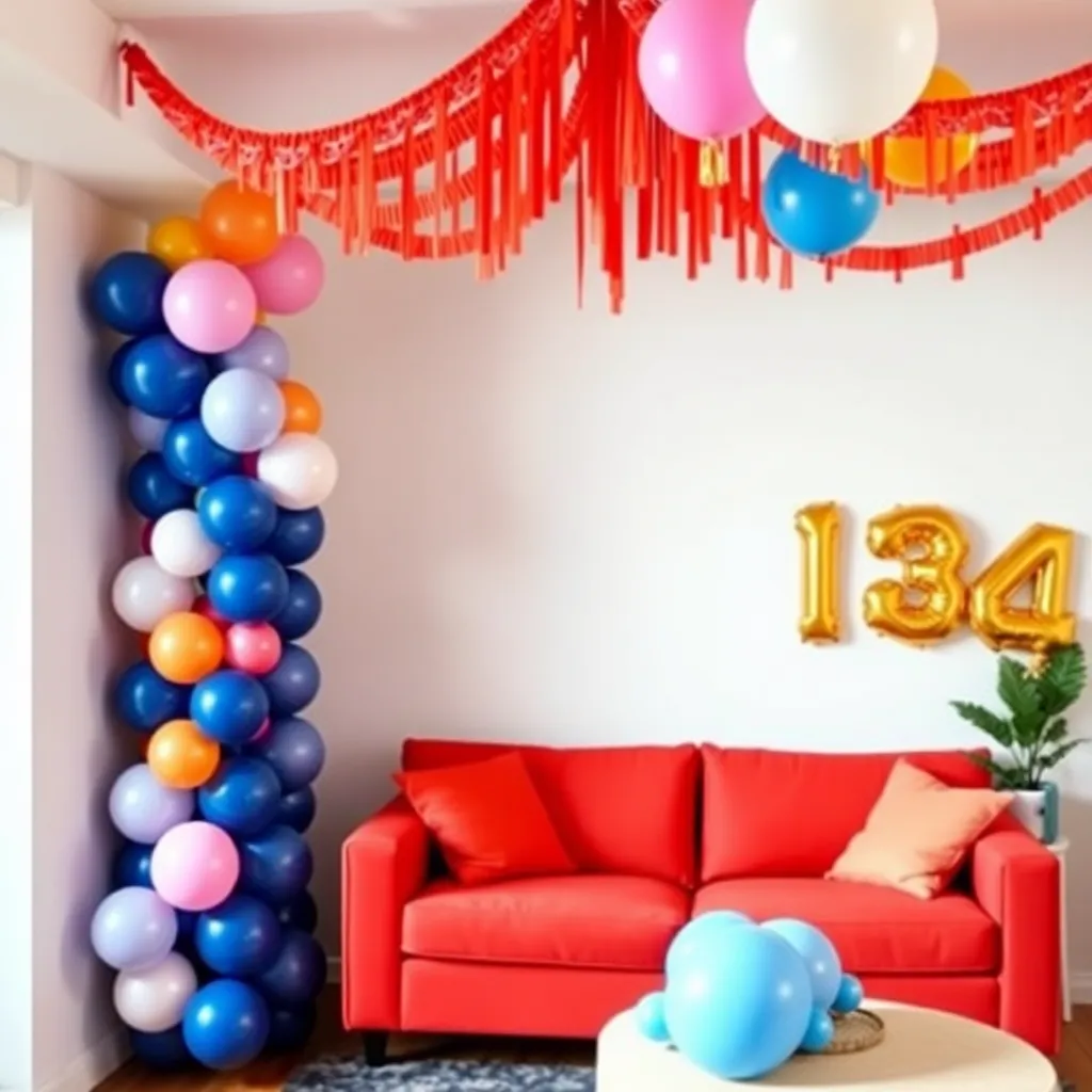 Creative Balloon Decorations for Small Spaces & Home Celebrations
