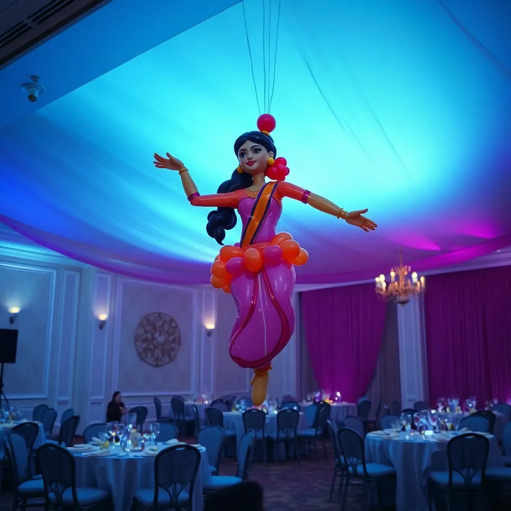 Bollywood-Inspired Balloon Themes