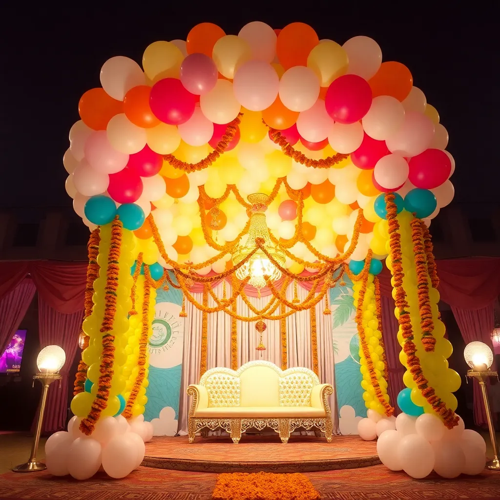 Balloon Decoration in Chandni Chowk