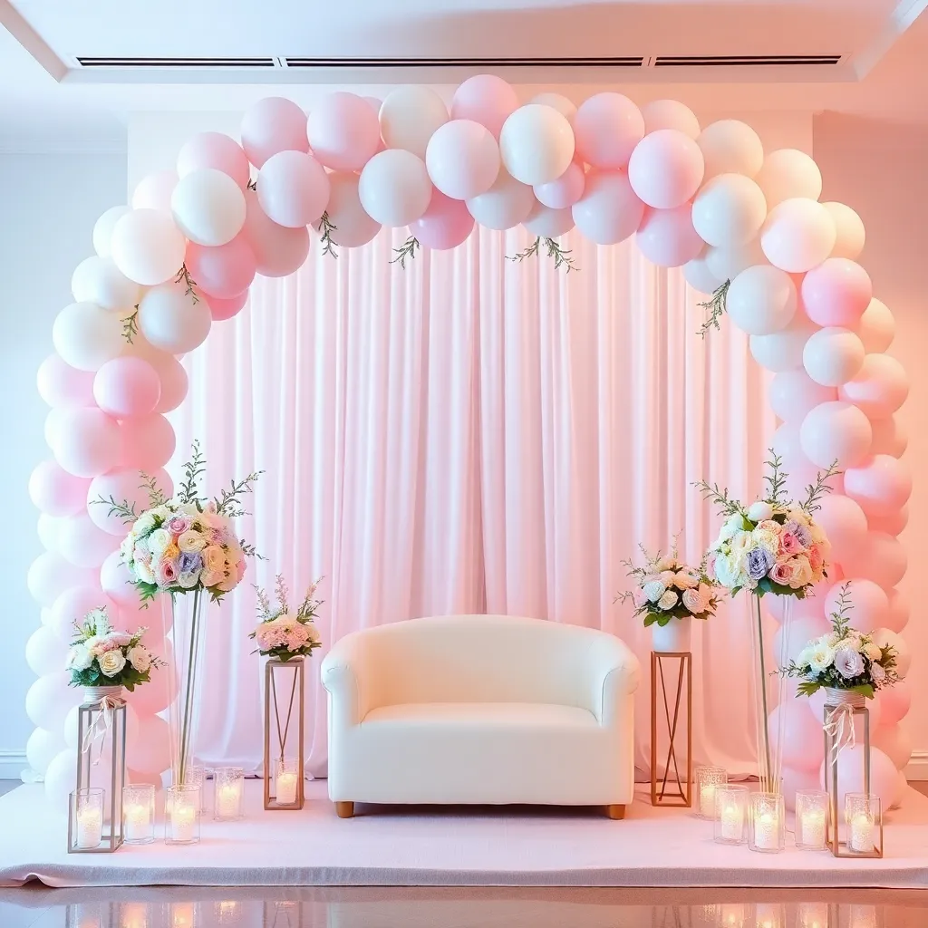 Naming Ceremony Balloon Decorations : A Magical Welcome