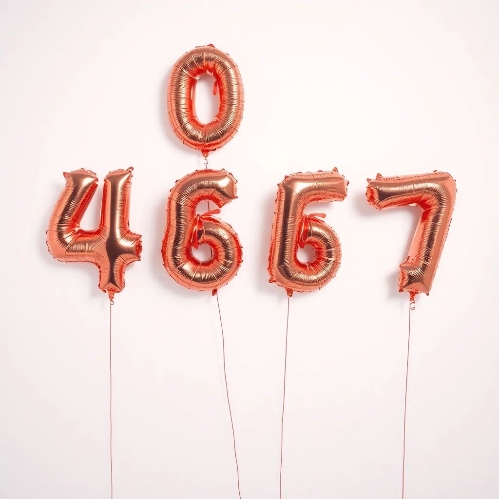 Birthday Helium Balloons