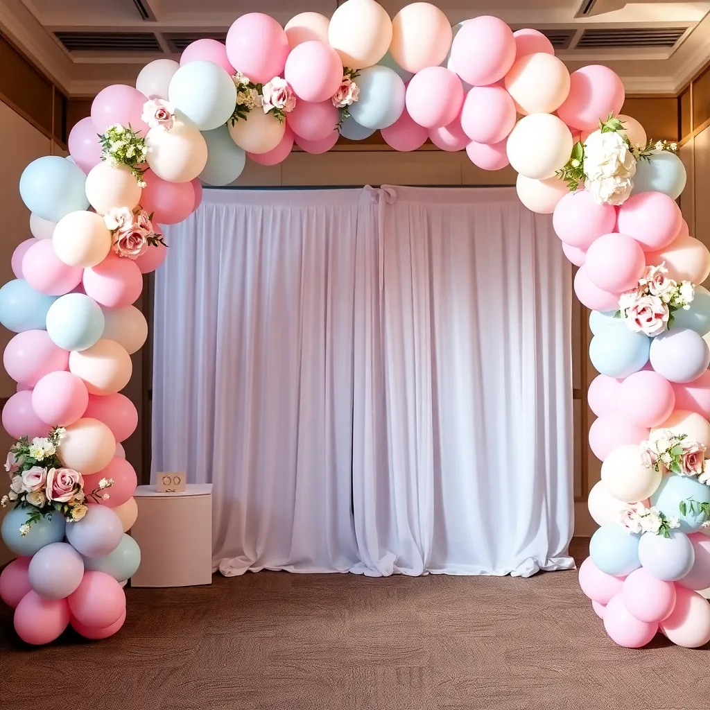 Naming Ceremony Balloon Decorations : A Magical Welcome