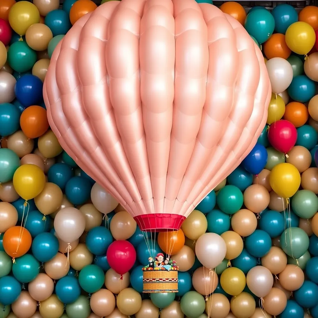 Baby Shower Balloon Decoration at Rajiv Chowk