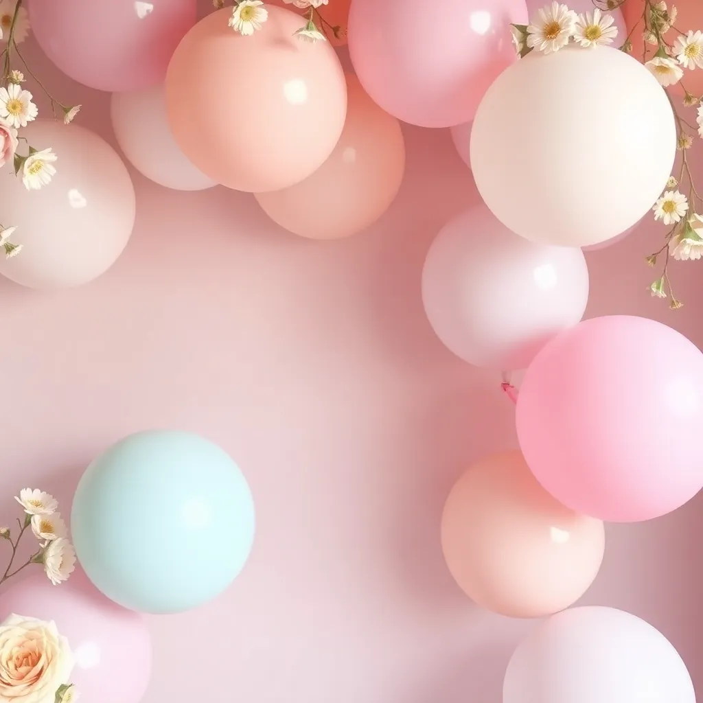 Baby Shower Balloon Decoration at Rajiv Chowk
