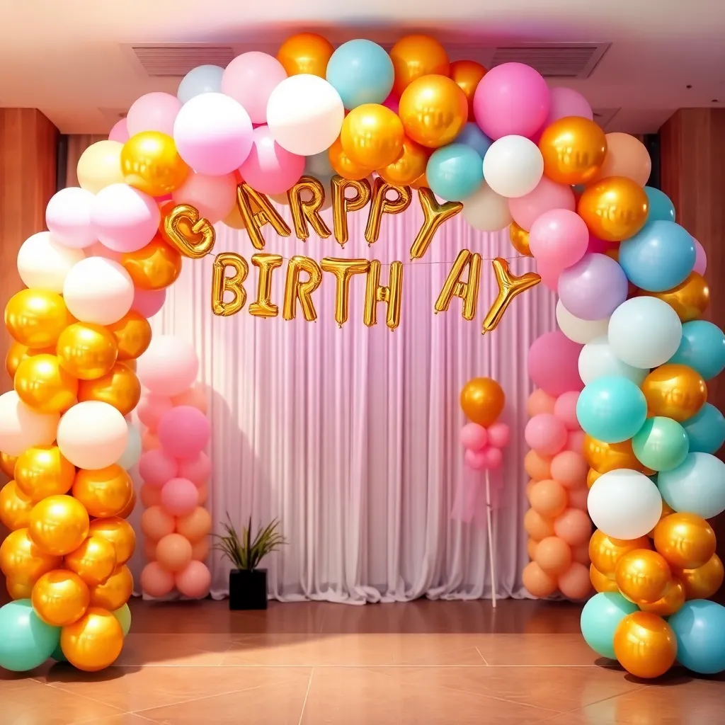 balloon decorations for birthdays