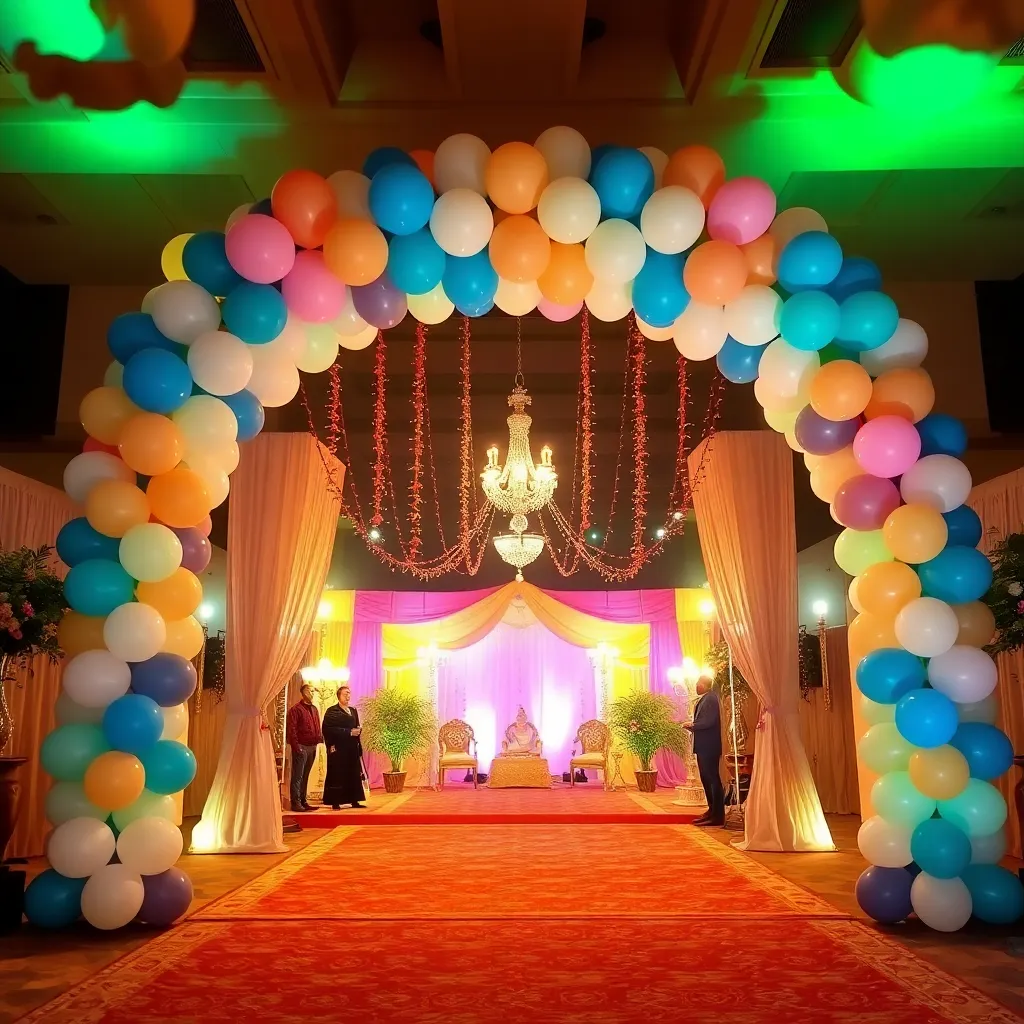 Baby Shower Balloon Decoration at Rajiv Chowk