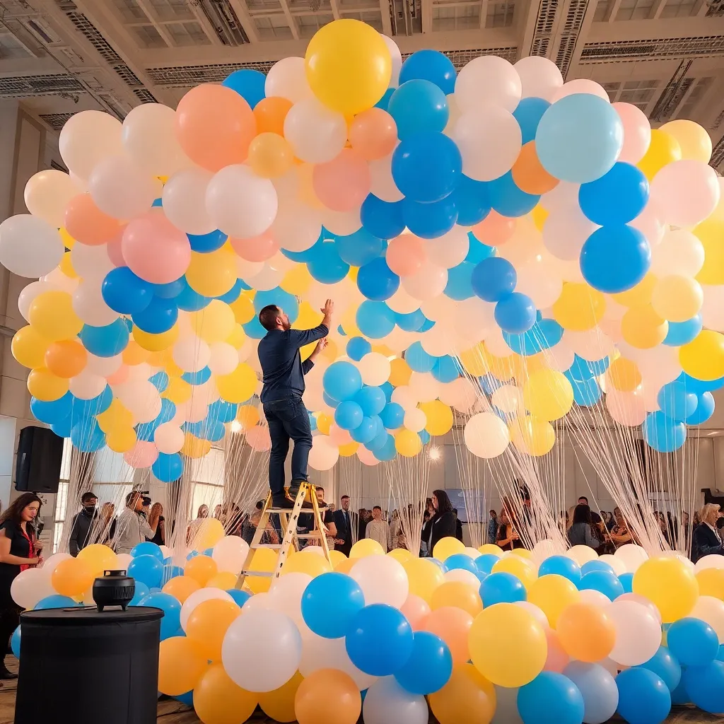 party balloon decorations