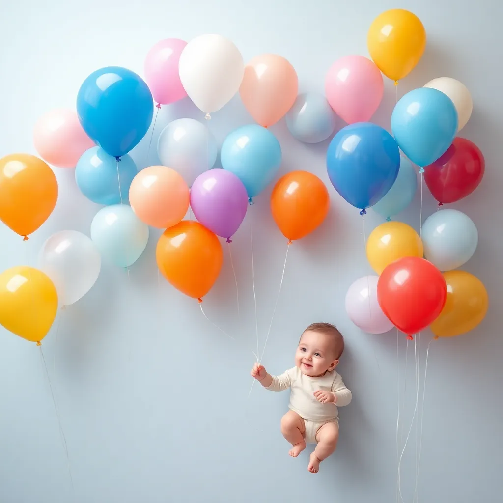 Naming Ceremony Balloon Decorations : A Magical Welcome