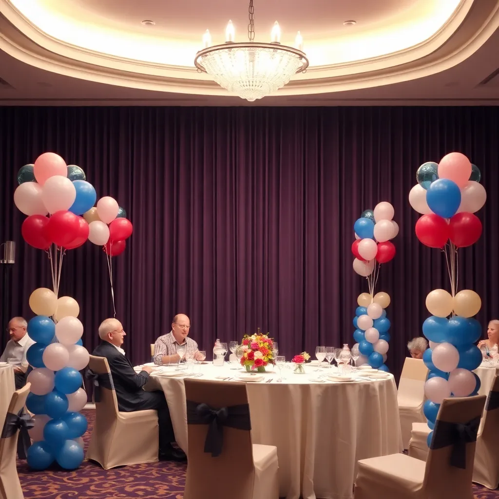 Modern Balloon Decoration
