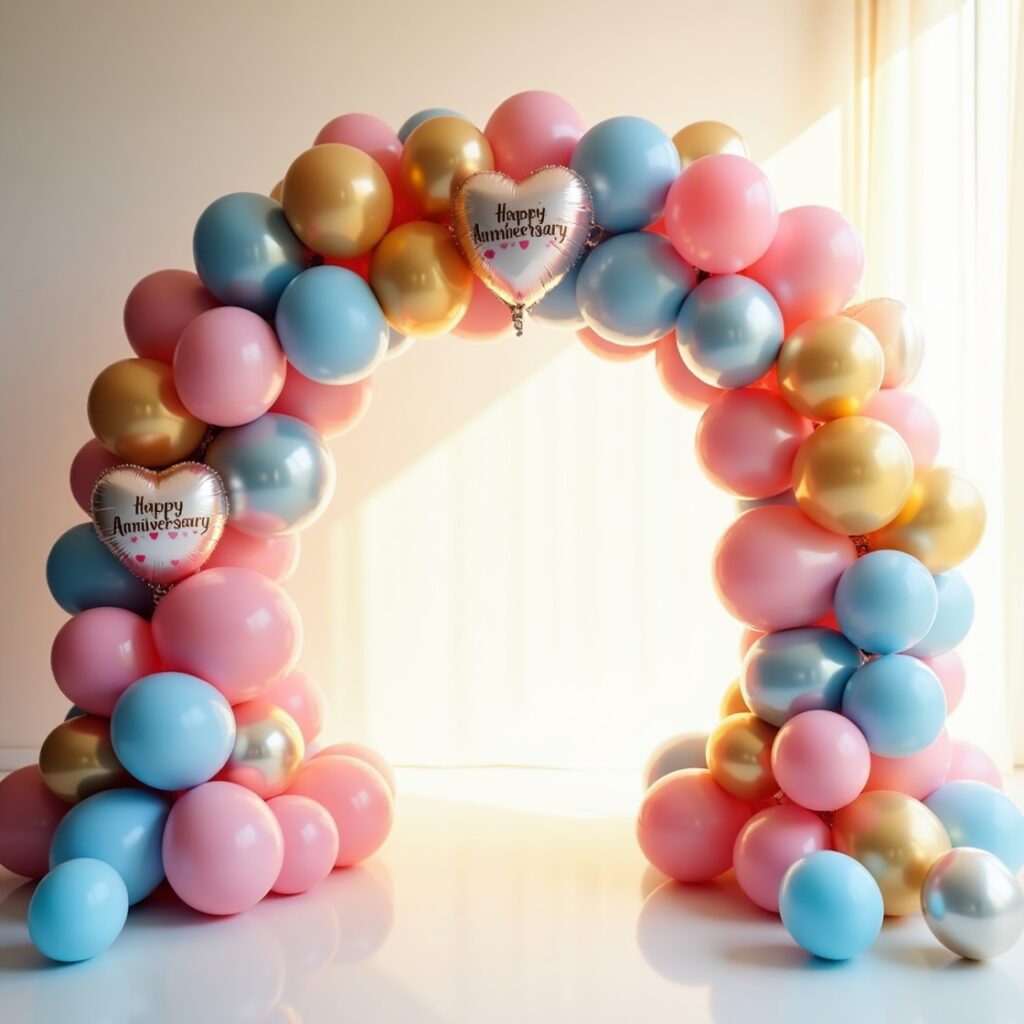 The Art of Anniversary Balloon Decoration