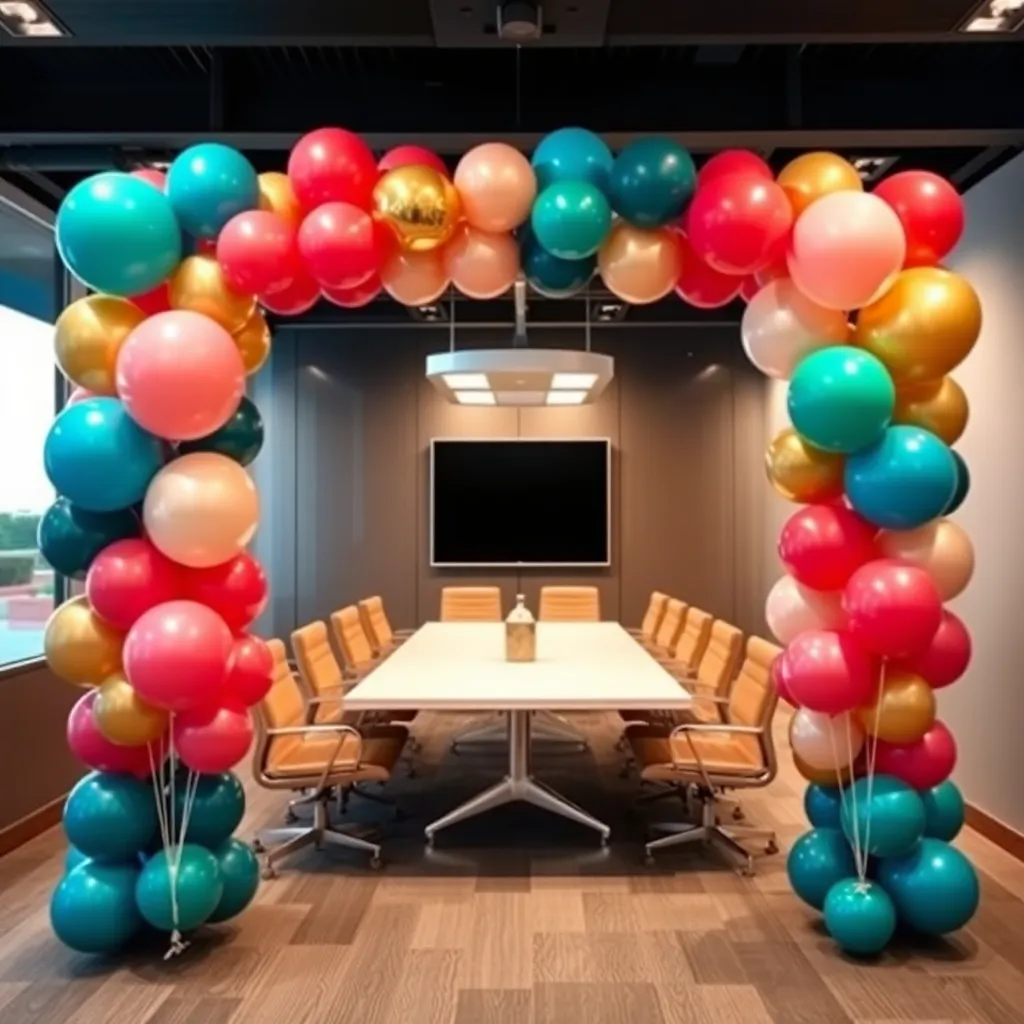 Office Balloon Decorations