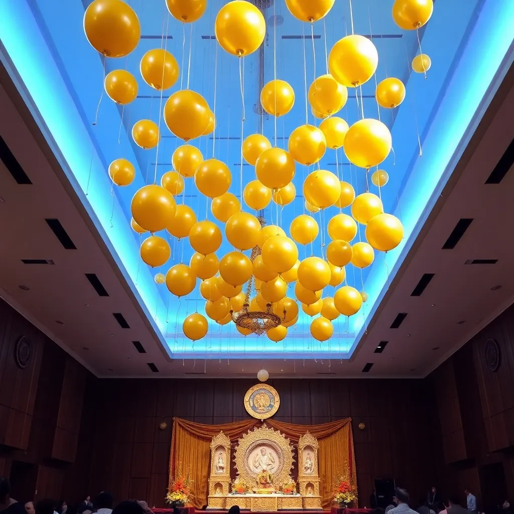 Top Ganesh Chaturthi Decor Ideas Using Balloons in Delhi