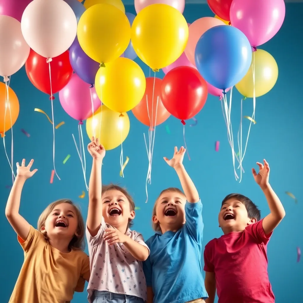 Birthday Helium Balloons