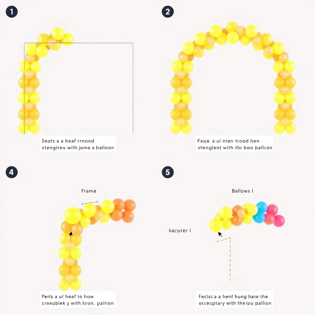 Neon Balloon Decor