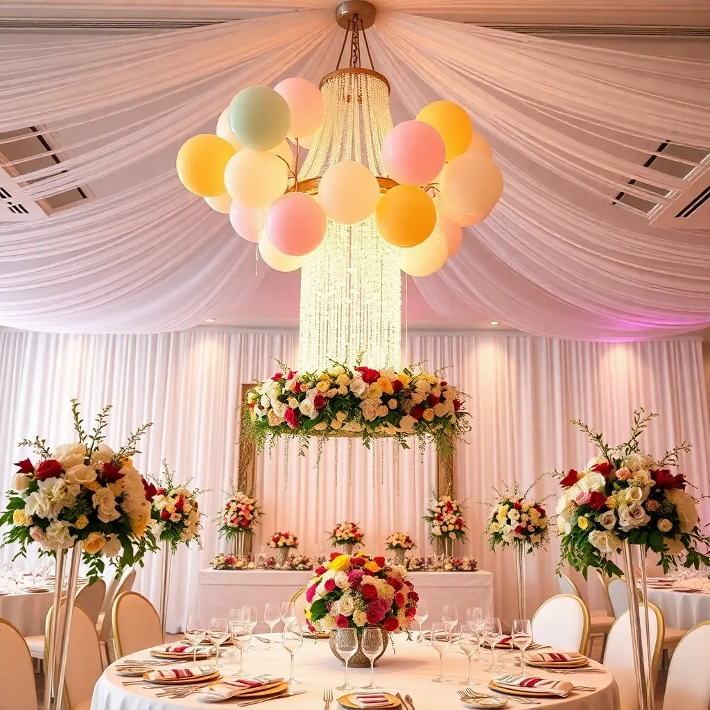 Modern Balloon Decoration