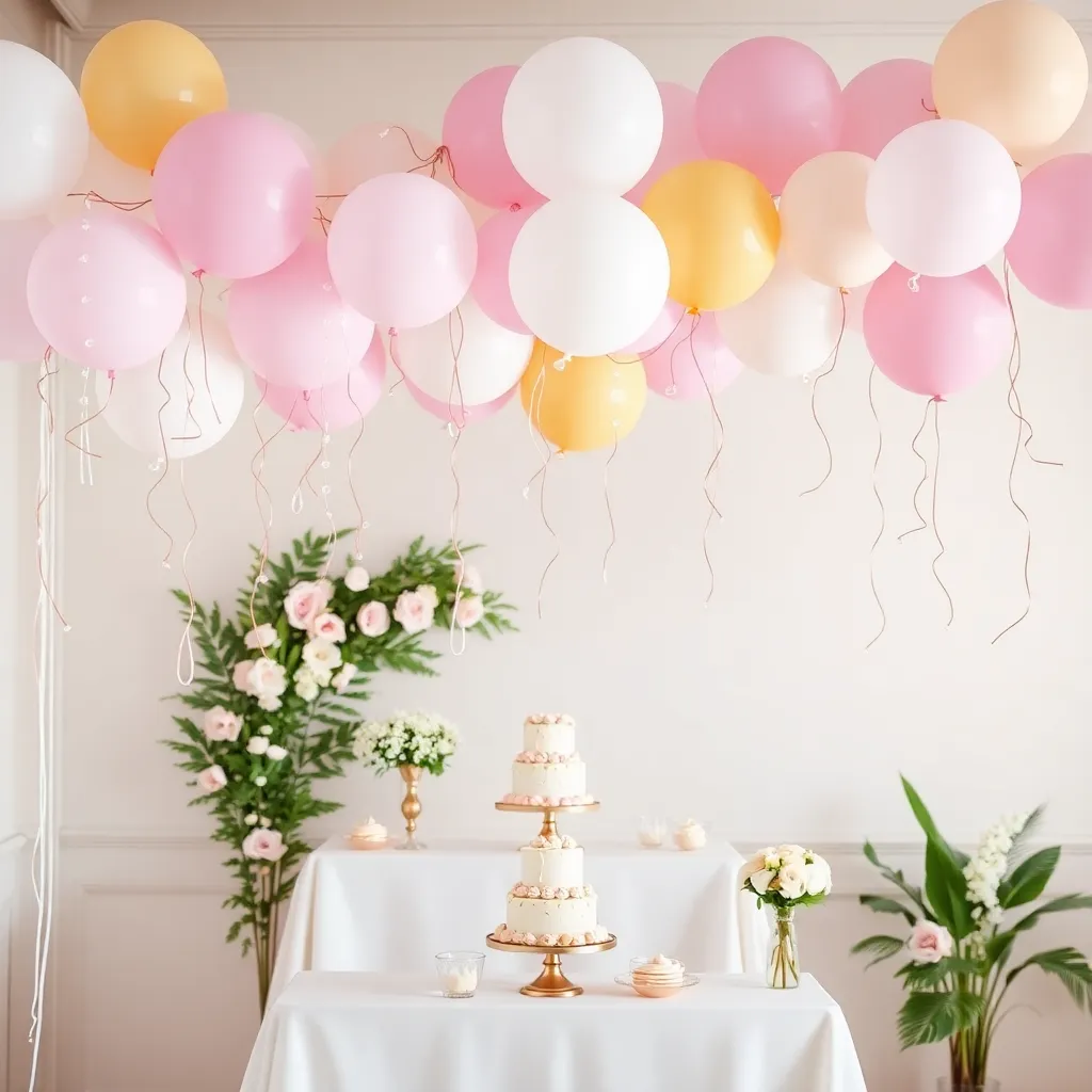 Baby Shower Balloon Decoration at Rajiv Chowk