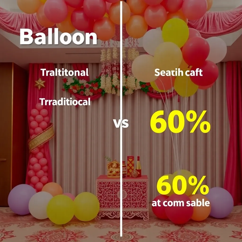 Top Ganesh Chaturthi Decor Ideas Using Balloons in Delhi