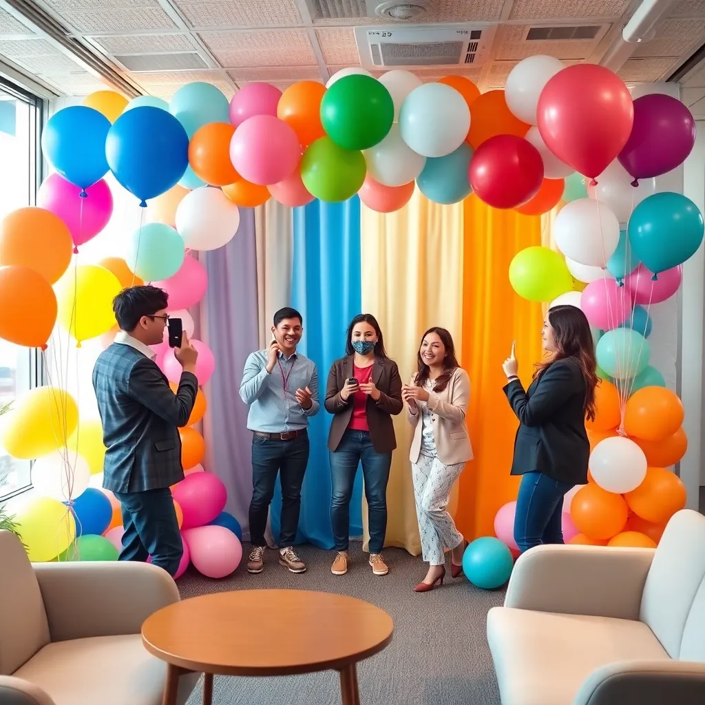 Office Balloon Decorations