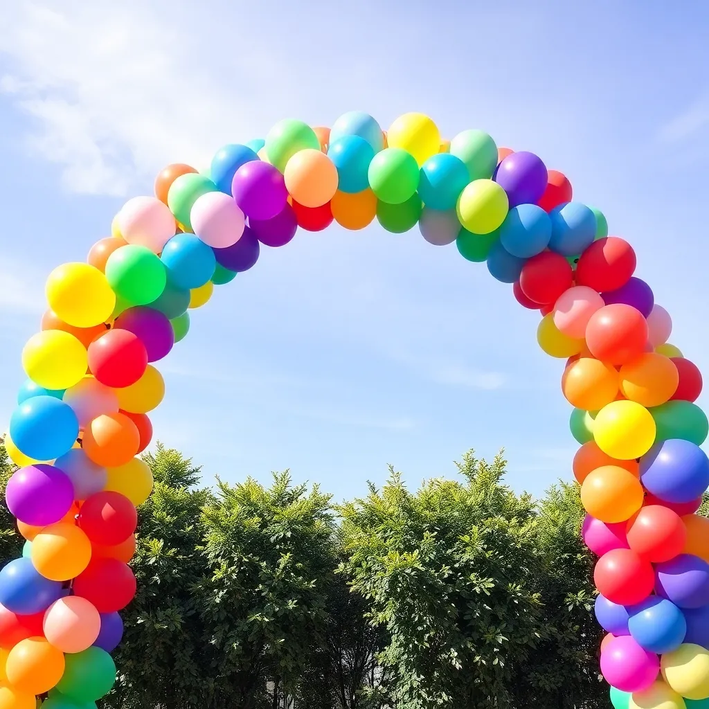 Baby Shower Balloon Decoration at Rajiv Chowk