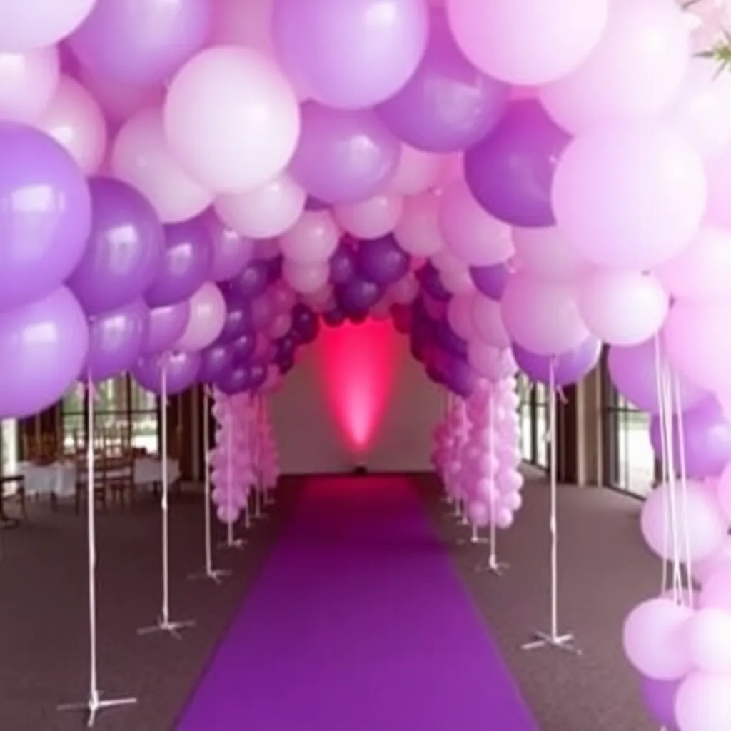 Balloon Pathway: Creating Magical Entrance Decorations