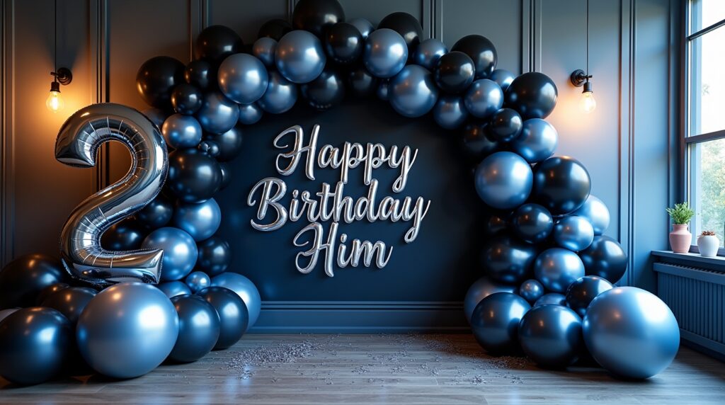 Birthday Balloons for Him: Celebrating His Special Day