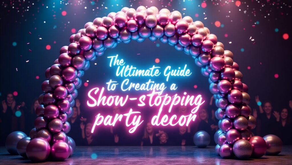 Disco Balloon Arch: The Ultimate Guide to Creating a Show-Stopping Party Decor