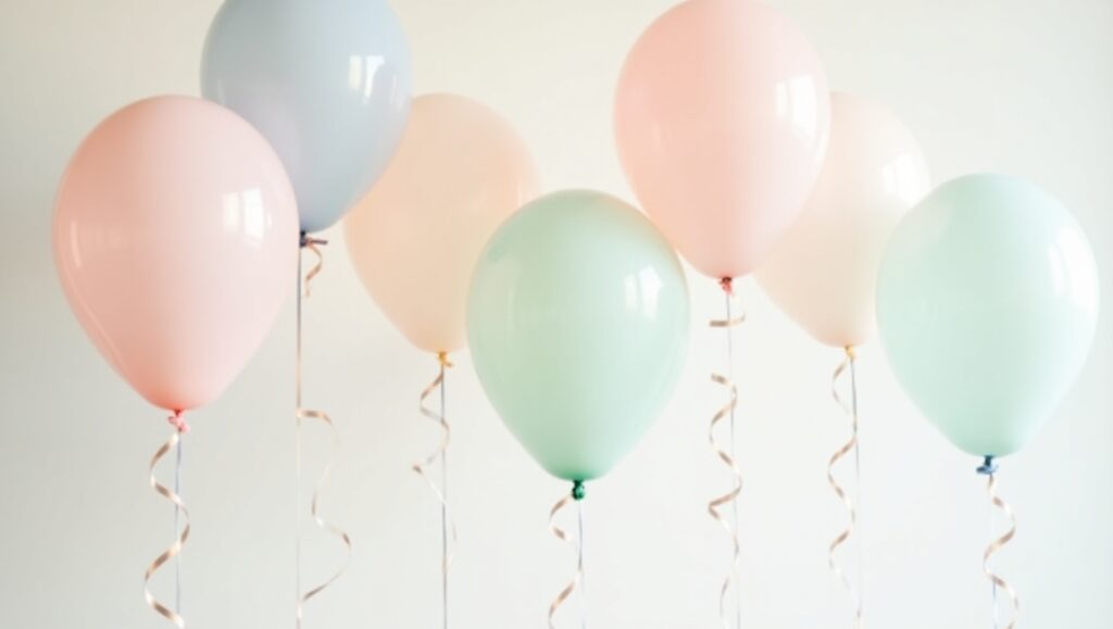 Pastel Balloon Decoration: A Soft and Elegant Celebration