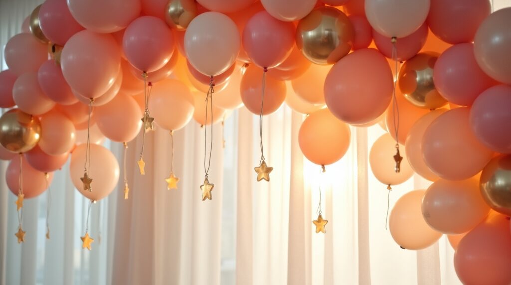 unique upside down balloon decoration ideas for parties