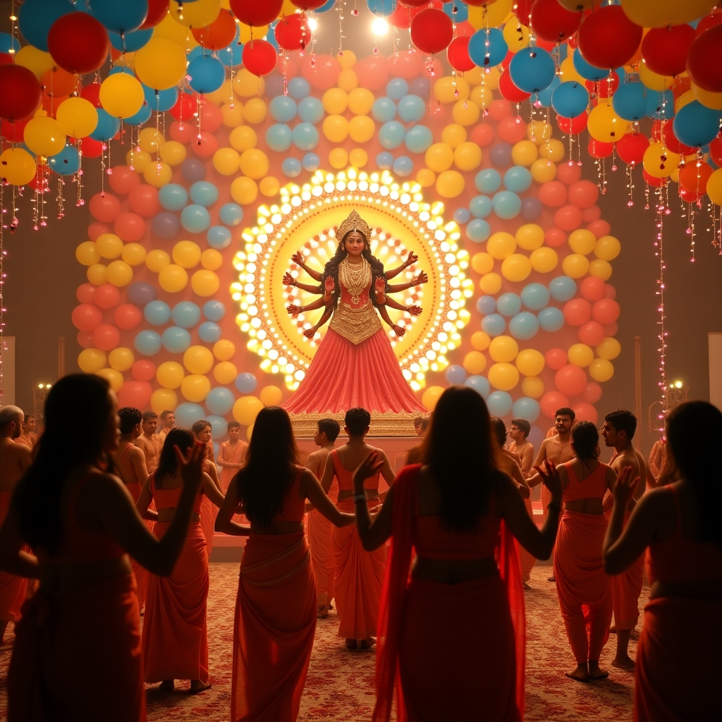 Navratri Balloon Decorations: Your Festival Celebration