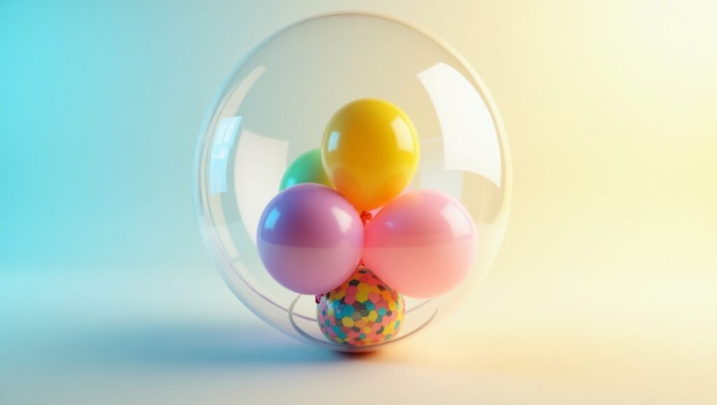 Double-Stuffed Balloons: Colorful Twist on Balloon Art