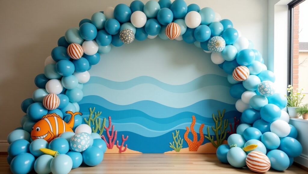 Ocean Theme Balloon: Floating Dreams in the Abyss
